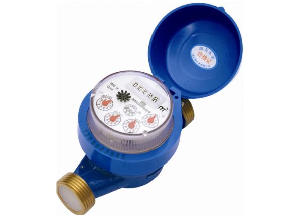 Quality Impeller Type DN25 Multi Jet Water Meters / Single Jet Water Meter With Pulse Output for sale