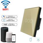 Wireless Wifi Touch switch 220v Wall Light Switch EU standard home automation