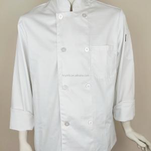 China Hot sale delivery restaurant jacket traditional chef uniform design chef coat on sale