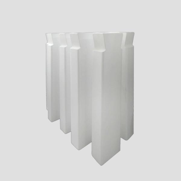 High Temperature Resistance Customizable Quartz Gate Brick with SiO2 Raw