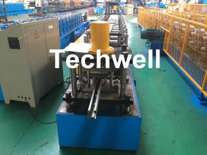 China Guide Rail Roll Forming Machine For Making Elevator , Doorframe , Window Frame As Well As Other Sliding System Devices on sale
