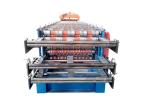 Triple Layer Roofing Sheet Roll Forming Machine Capacity 5T For Three Different