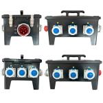 Syntax MP36 Portable Distribution Box 32A With RCD Safety Switch 30mA Equipped
