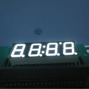 China Ultra White Led Clock Display , Common Cathode 7 Segment Display For home appliance wholesale