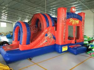 China Hot  Inflatable Spider Man , Inflatable Jumping Castle For Indoor And Outdoor Use wholesale