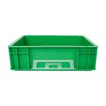 Stackable Solid Box Plastic EU Crate for Storing and Transporting in Warehouse