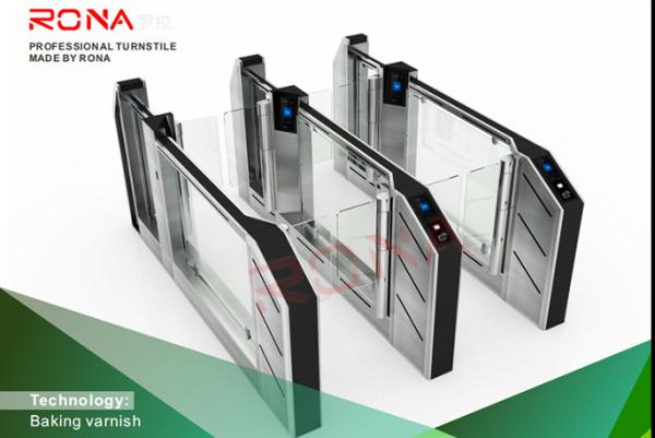 Quality Servo Motor Access Control Turnstiles Tcp / Ip Web Based Single Door for sale