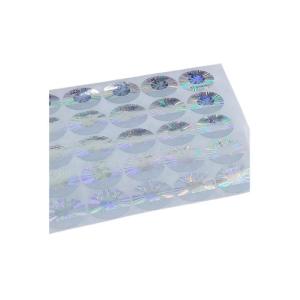 Laser Holographic Security Stickers Hologram Adhesive Custom Made Label ROHS