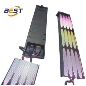 China Optimized LED Stretched Bar Display for Mid-Range Viewing P1.8 Pixel Pitch 500CD/M2 Brightness 21mm Slim Profile on sale
