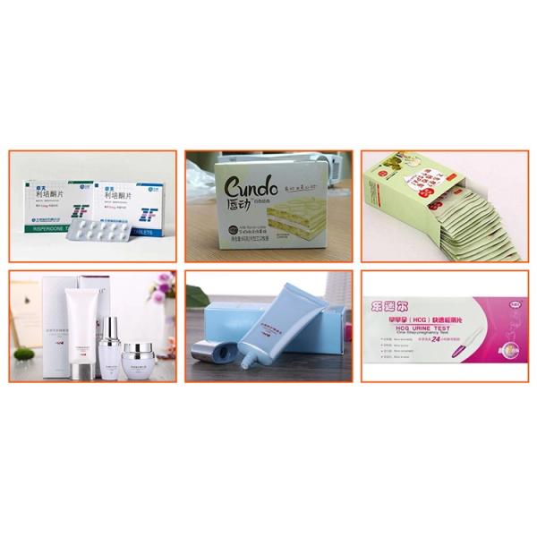 Sachet Condom 125pcs/Min Automatic Cartoning Machine