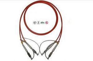 Quality 8 Cores DIN Type Fiber Optic Patch Cord Multimode For LAN , CATV Multimode For LAN , CATV for sale