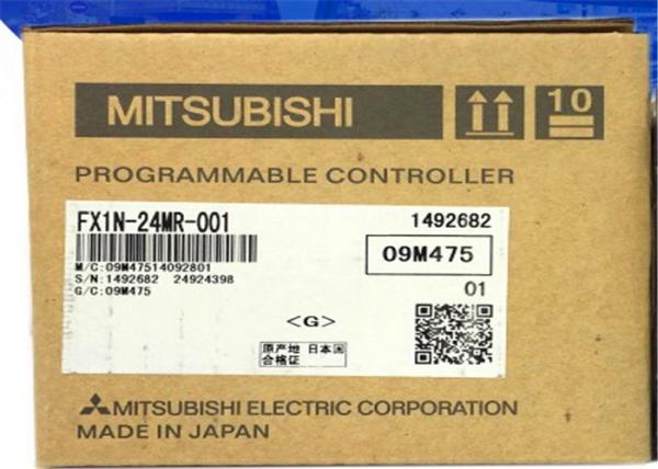 Quality Mitsubishi  14 PIN Programmable Logic Controller Module FX1N-24MR-001 for sale