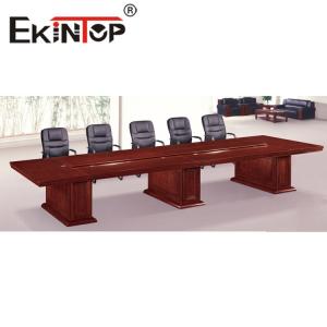 China Chinese Office Furniture Paint Walnut Conference Table Large Conference Long Table wholesale