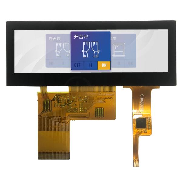 Quality 480x128 3.9 Inch RGB TFT LCD Module With Capacitive Touch Screen 40 Pin for sale