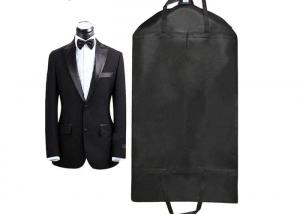 China Laminated RPET Suit Garment Bag Waterproof Mens Suit Bag Foldable wholesale