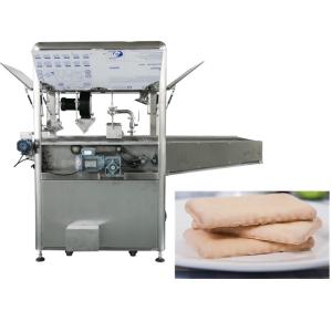 China 400kg/Hour Chocolate Enrobing Machine With Copeland Cooling Compressor on sale