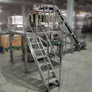 Automatic Solids Multi-Head Scale Filling Machine Mushroom Slices Multihead