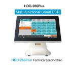 Resolution 280 Plus POS Terminal with Capacitive Touch Panel and External