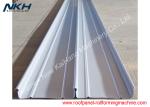 Tapered Standing Seam Roll Forming Machine Two Rows Manual / Auto Design