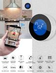 Glomarket Tuya Wifi Gas Detector GSM Alarm System Lcd Digital Alarm Leak Sensor