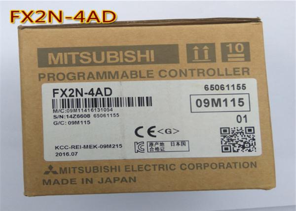 Quality Durable Mitsubishi Melsec Programmable Logical Controller FX2N-4AD FX2N-2DA for sale