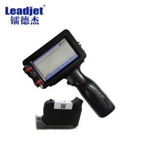 China 42ML Ink Volume Expiry Date Coding Machine Handheld With Removable Battery OEM ODM wholesale