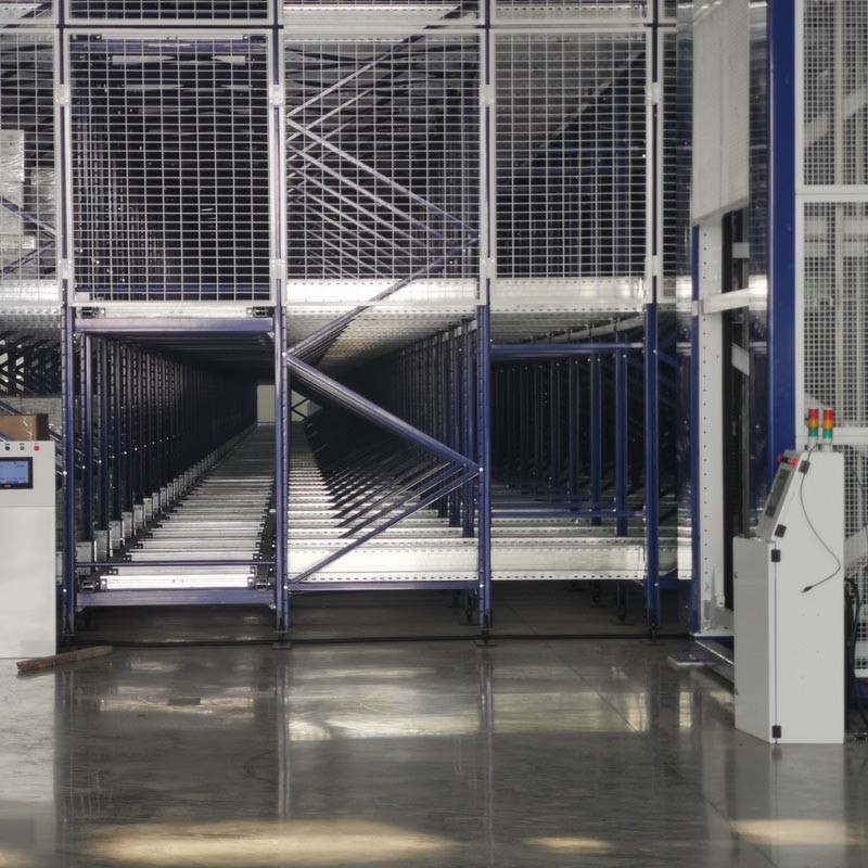 Corrosion Resistance Radio Shuttle Pallet Racking System Heavy Duty Design