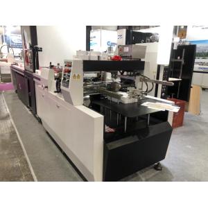 China Energy Saving Cardboard Box Folding Machine Fault Alarm Function wholesale