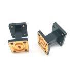 Low Vswr Rf Waveguide Components Wr32 Type Iso 9001 Certificated