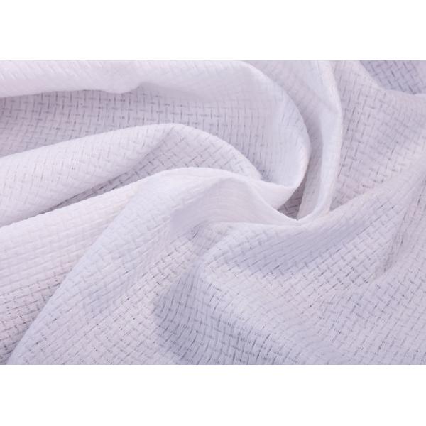 Quality Eco Friendly 320cm 40g/M² Polyester Spunlace Fabrics for sale