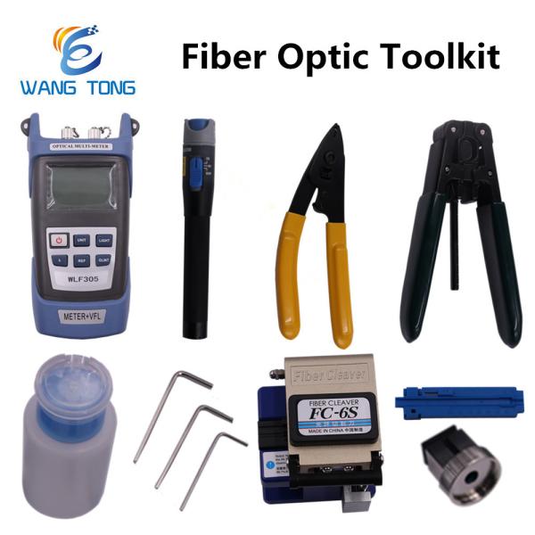 Quality Professional Ftth  Fiber Optic Tool Kit  Fusion Splicing Tool Kit Fast Terminate for sale
