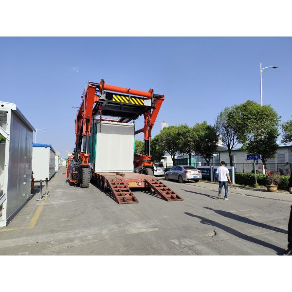 Electric Straddle Container Lifter 7km/H 3km/H For Oversized Loads