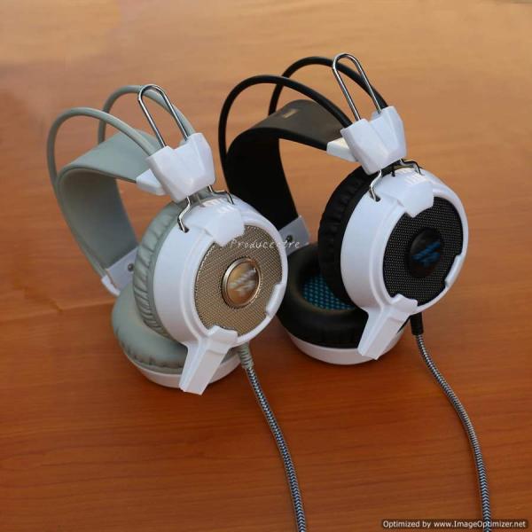 Wired Over Ear gaming Headphone Noise reduction ear pads and DC jack USB connector for PS4