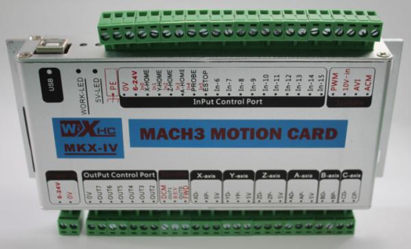 Quality 4axis CNC Mach3 motion control card for sale