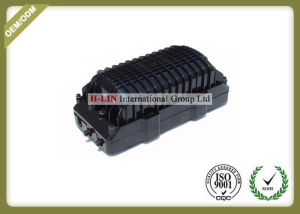 Quality 96 Core Horizontal Optical Fiber Joint Closure , Fiber Enclosure Box 2 In 2 Out for sale