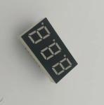 Common cathode super bright green 0.56" triple digit 7 segment led display for