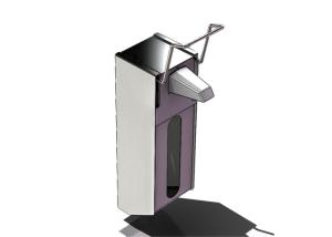 China Manual / Automatic Elbow Operated Soap Dispenser 2 In 1 Multifunctional wholesale