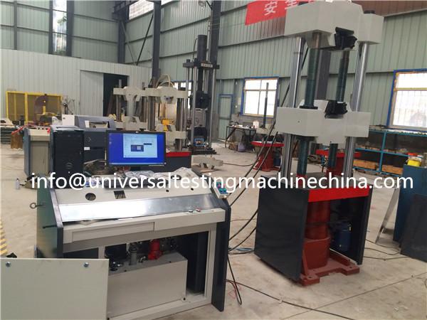 Quality WAW Electro-hydraulic Servo Microcomputer Control Universal Test Machine Use for Tensile Compression for sale