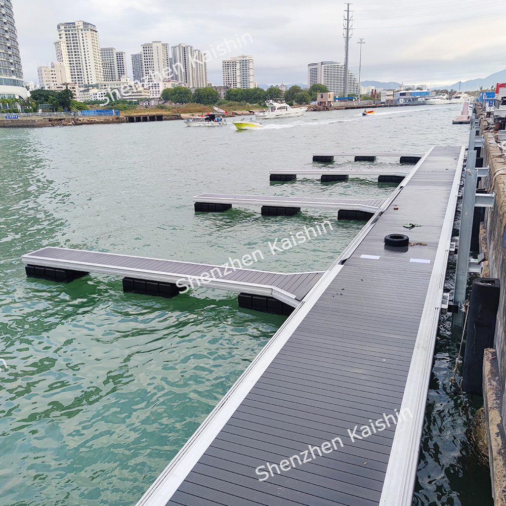 Anti-rust Aluminum Alloy Floating Docks Durable Engineering Pontoon Dock