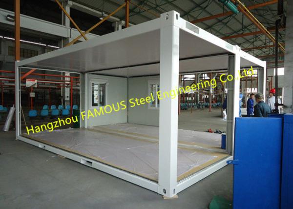 Quality Wind Resistant And Anti-seismic Modular Container Homes With Quick Frames Design for sale