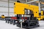 High Accuracy CNC H Beam Drilling Machine , CNC Rotation Angle Beam Machine Line