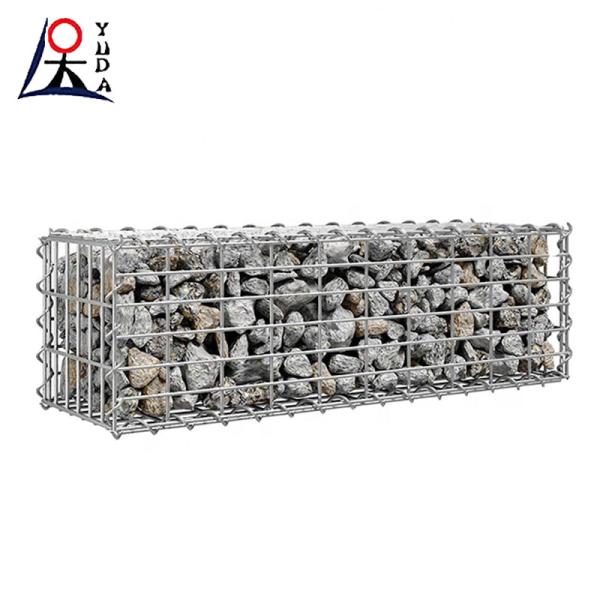 Quality Rust Proof Welded Gabion Box Wire Mesh Gabions Retaining Wall for sale