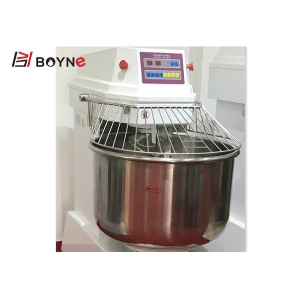 Stainless Steel 25kg Spiral Dough Mixer Dough Kneader For Bakery