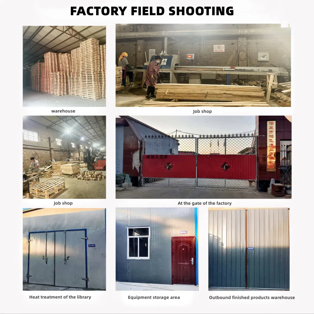 4-Way Pallet Board Warehouse Storage Hinge Wooden Box Surrounding Hoarding Collar