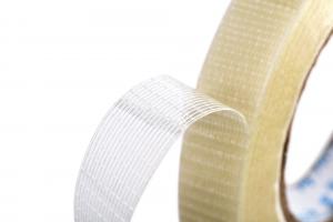 China White Color Fiberglass Mesh Tape , 2 Wide Fiberglass Joint Tape Heat Resistant wholesale