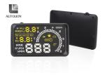 5.5 Inch Car HUD Head Up Display With High Definition Display , OBD2 Interface