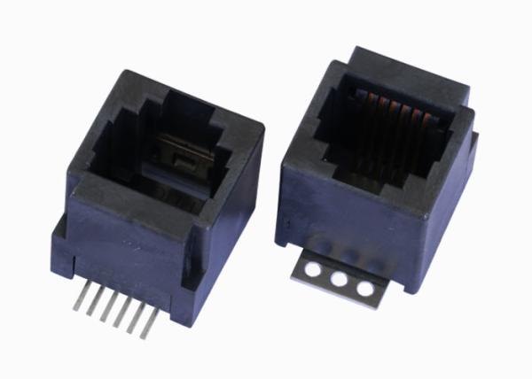 Quality 1-338086-3 Top Entry PCB SMT 6p6c RJ11 RJ45 Connector Unshielded LPJE01DNL for sale