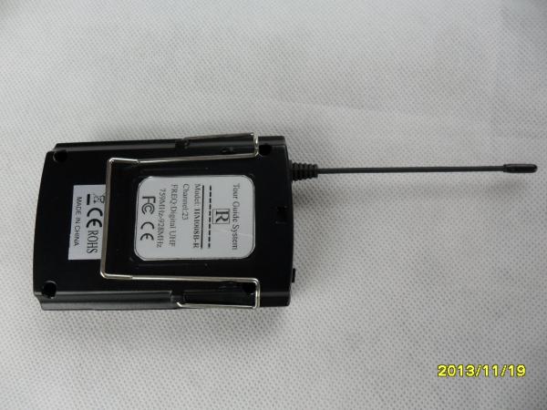 Quality Black 008C Audio Guide Device Tour Guide Radio Systems For Scenic Spot for sale