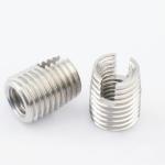 SS303 SS302 Customized M5 Self Tapping Thread Insert For Wood