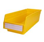 Organize Small Parts with Durable PP Bins and Stacking Design in Solid Box Style